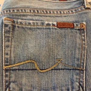 7 for all mankind flare size 28